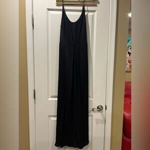 H&M Black Sleeveless Maxi Sundress